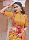 MAHOTSAV SHUBHITA Latest Fancy Wedding Wear Heavy Thread Zari And Cord Embroidery Tassels Silk Saree Collection